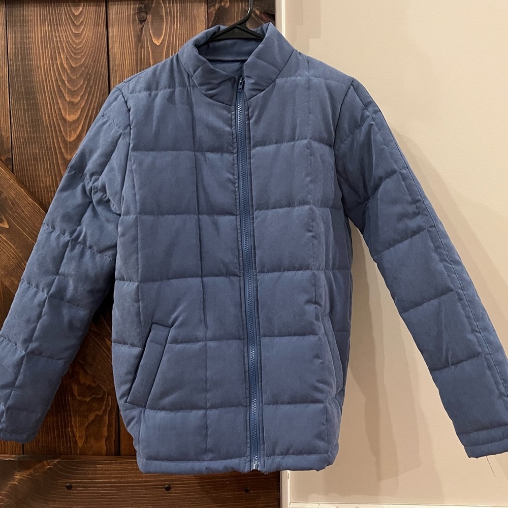 Women's Blue Puffer Jacket